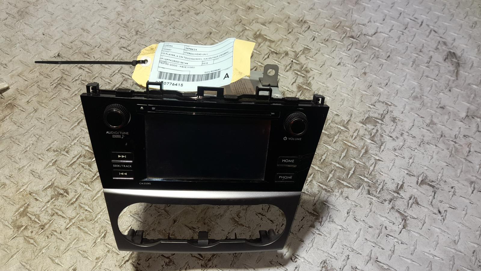 View Auto part Radio/Cd/Dvd/Sat/Tv Subaru Impreza 2015