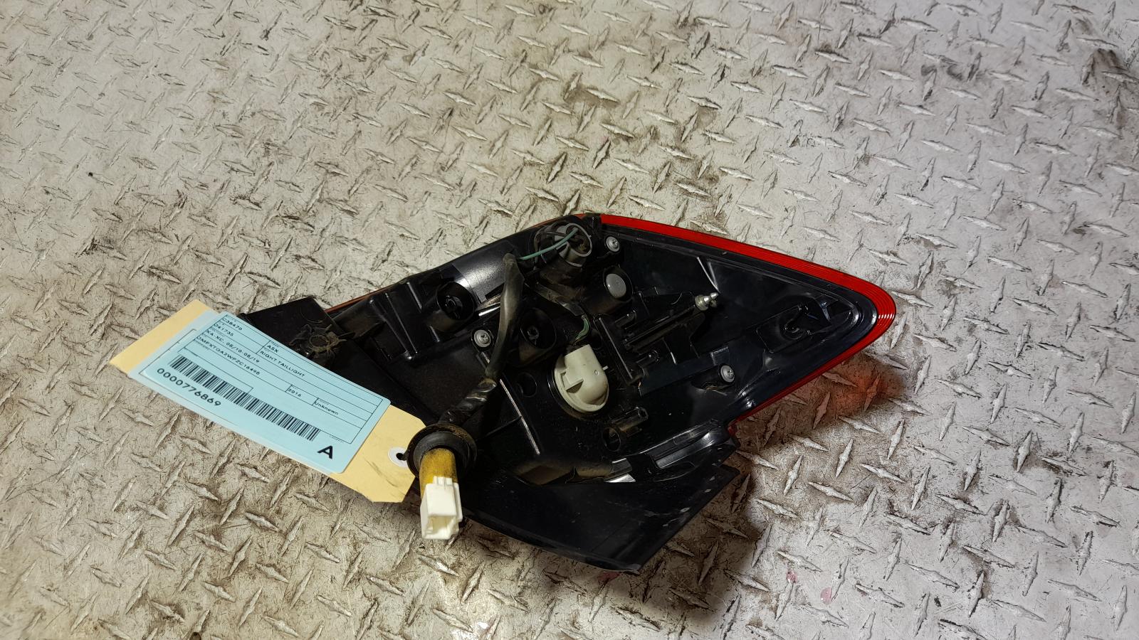 View Auto part Right Taillight Mitsubishi Asx 2016