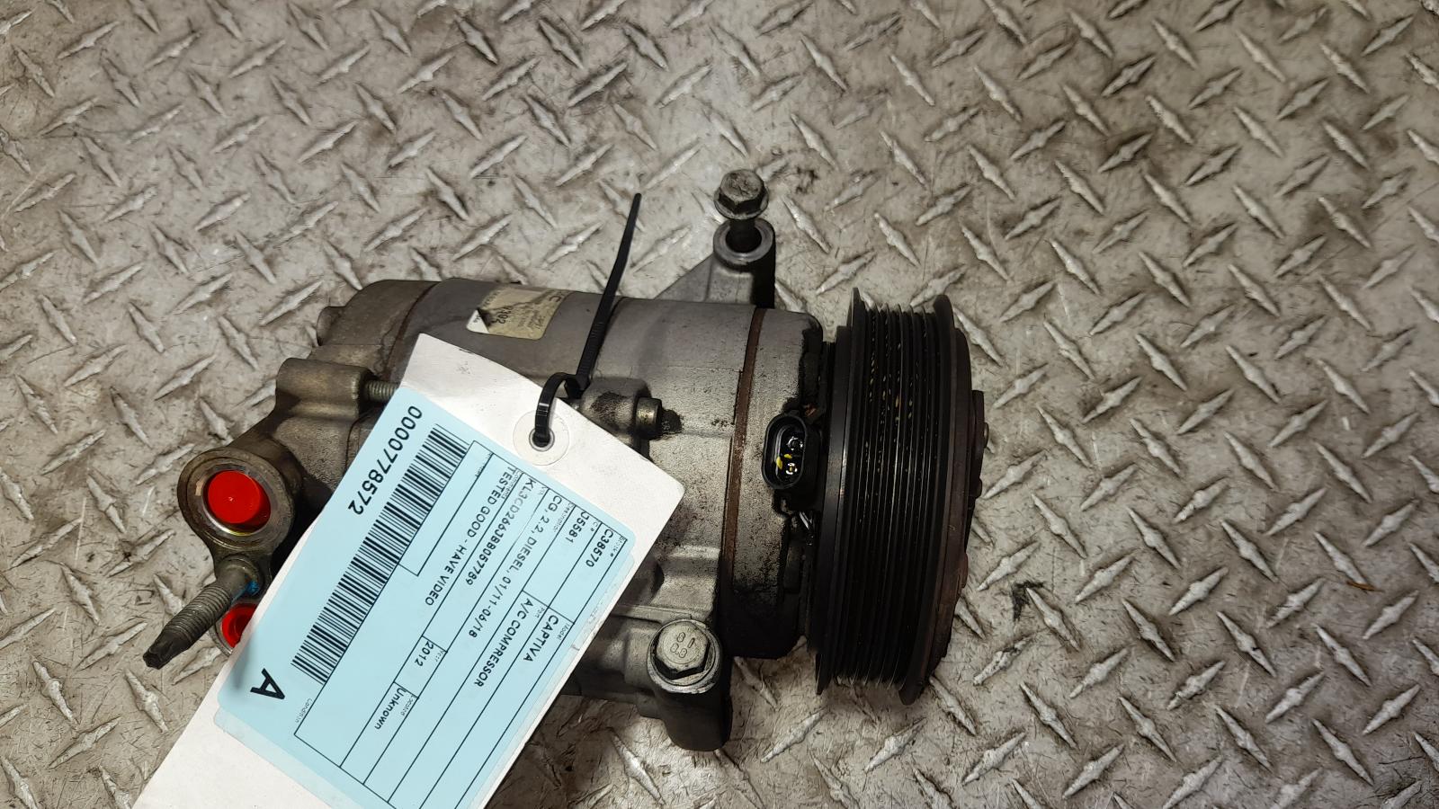 View Auto part A/C Compressor Holden Captiva 2012