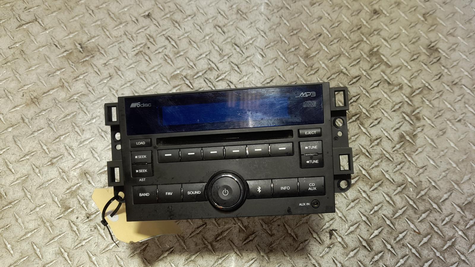 View Auto part Radio/Cd/Dvd/Sat/Tv Holden Captiva 2012