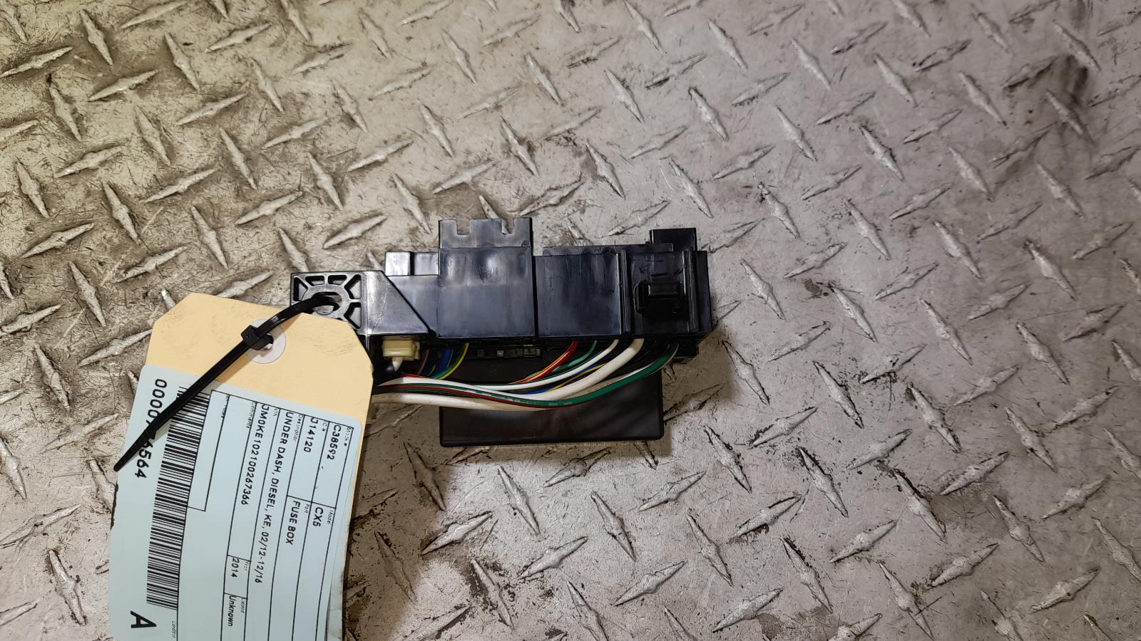 View Auto part Fuse Box Mazda Cx5 2014