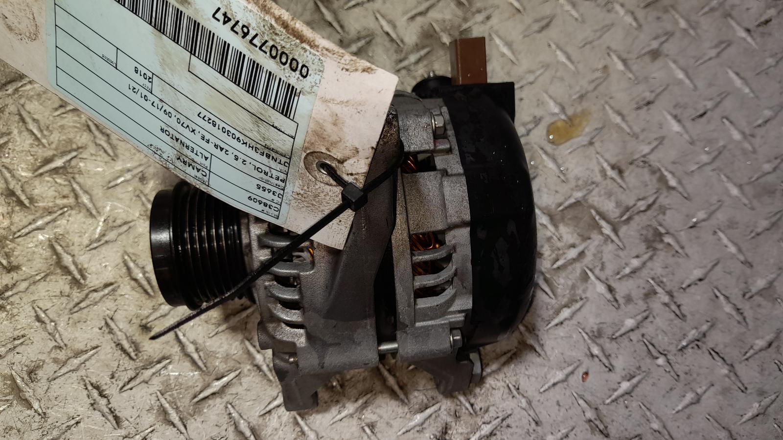 View Auto part Alternator Toyota Camry 2018