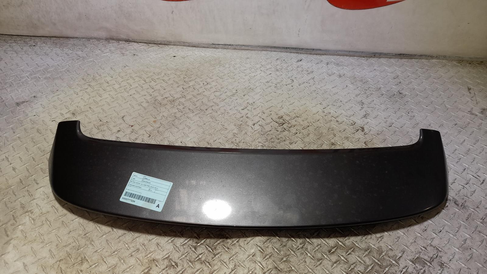 View Auto part Rear Spoiler Toyota Corolla 2012