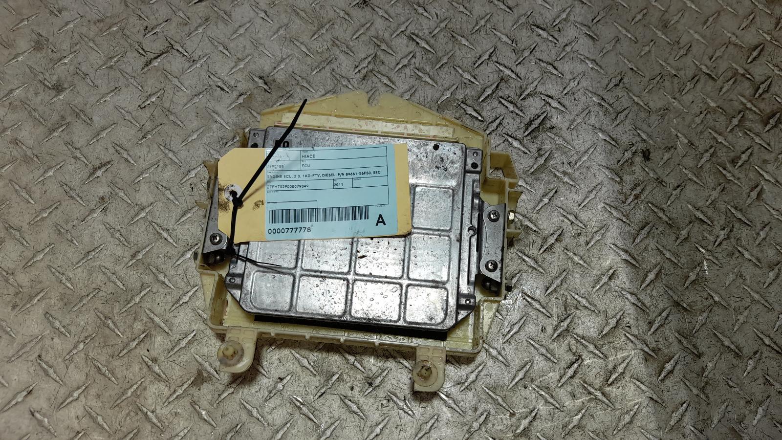 View Auto part Ecu Toyota Hiace 2011