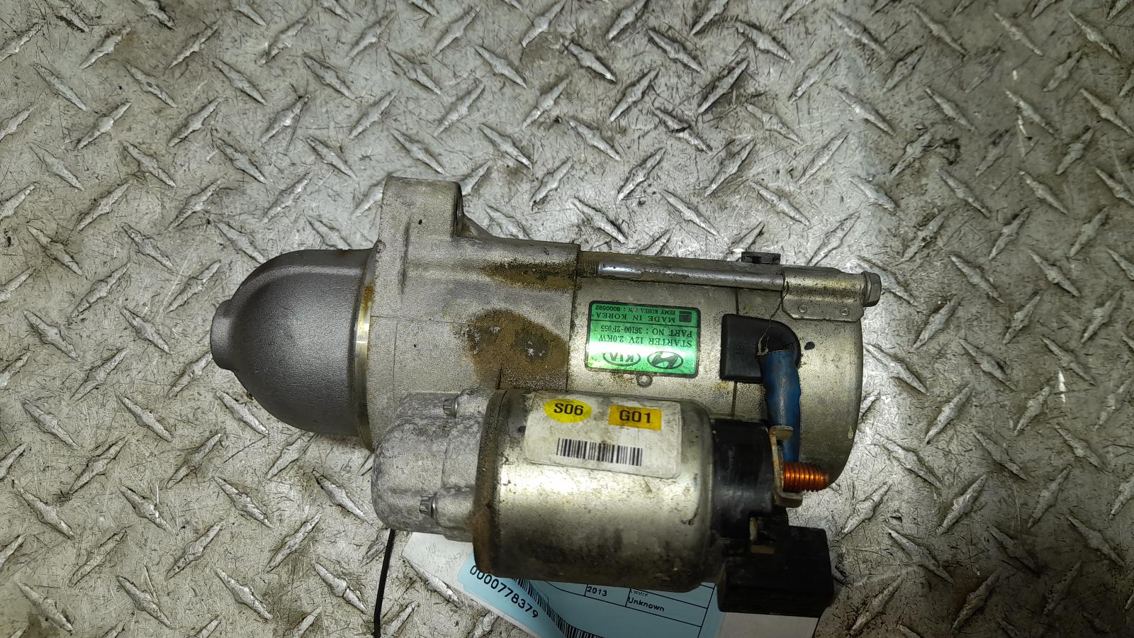 View Auto part Starter Kia Carnival/grand Carnival 2013