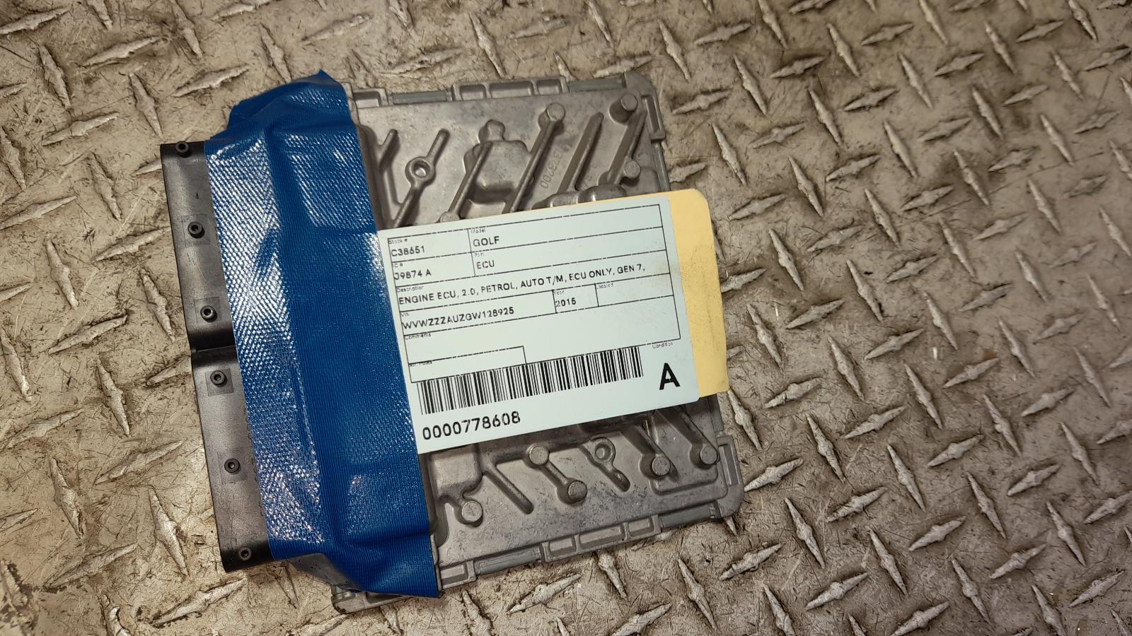 View Auto part Ecu Volkswagen Golf 2015