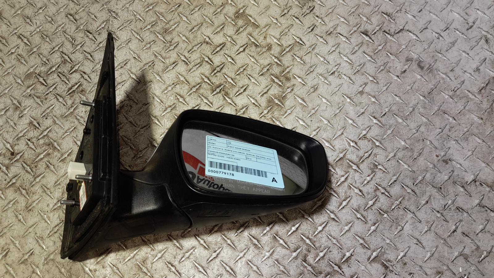 View Auto part Right Door Mirror Hyundai I30 2013