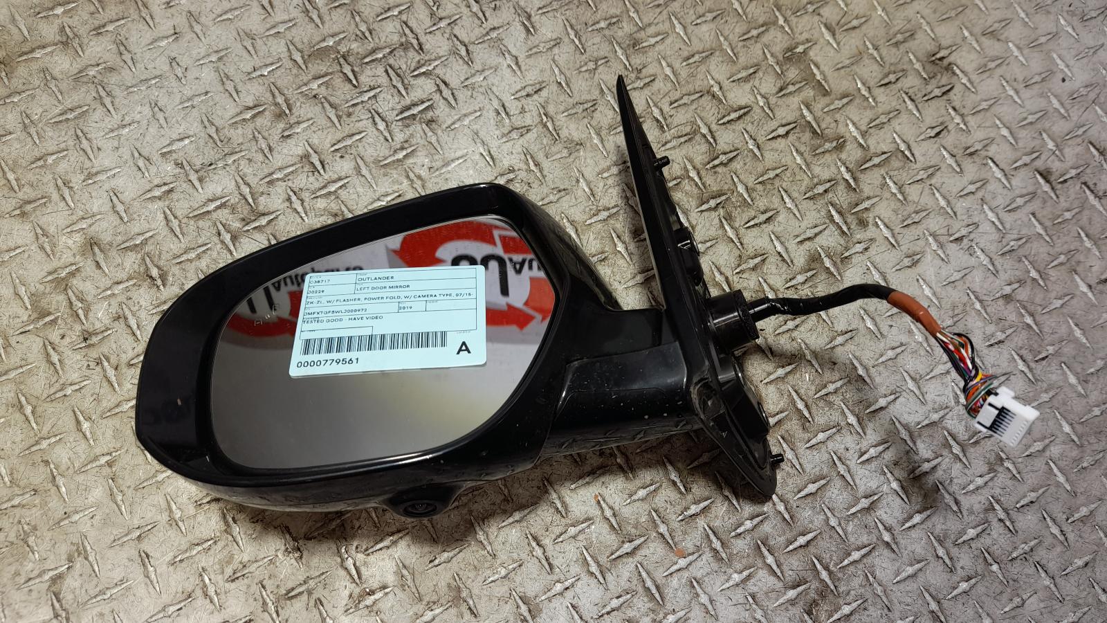 View Auto part Left Door Mirror Mitsubishi Outlander 2019