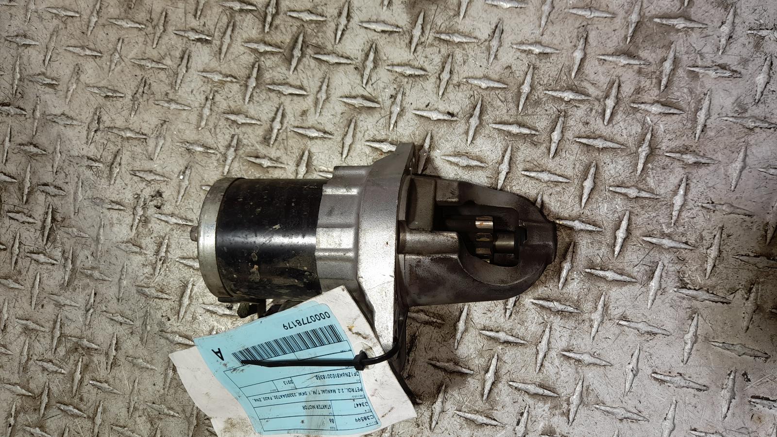 View Auto part Starter Toyota 86 2013