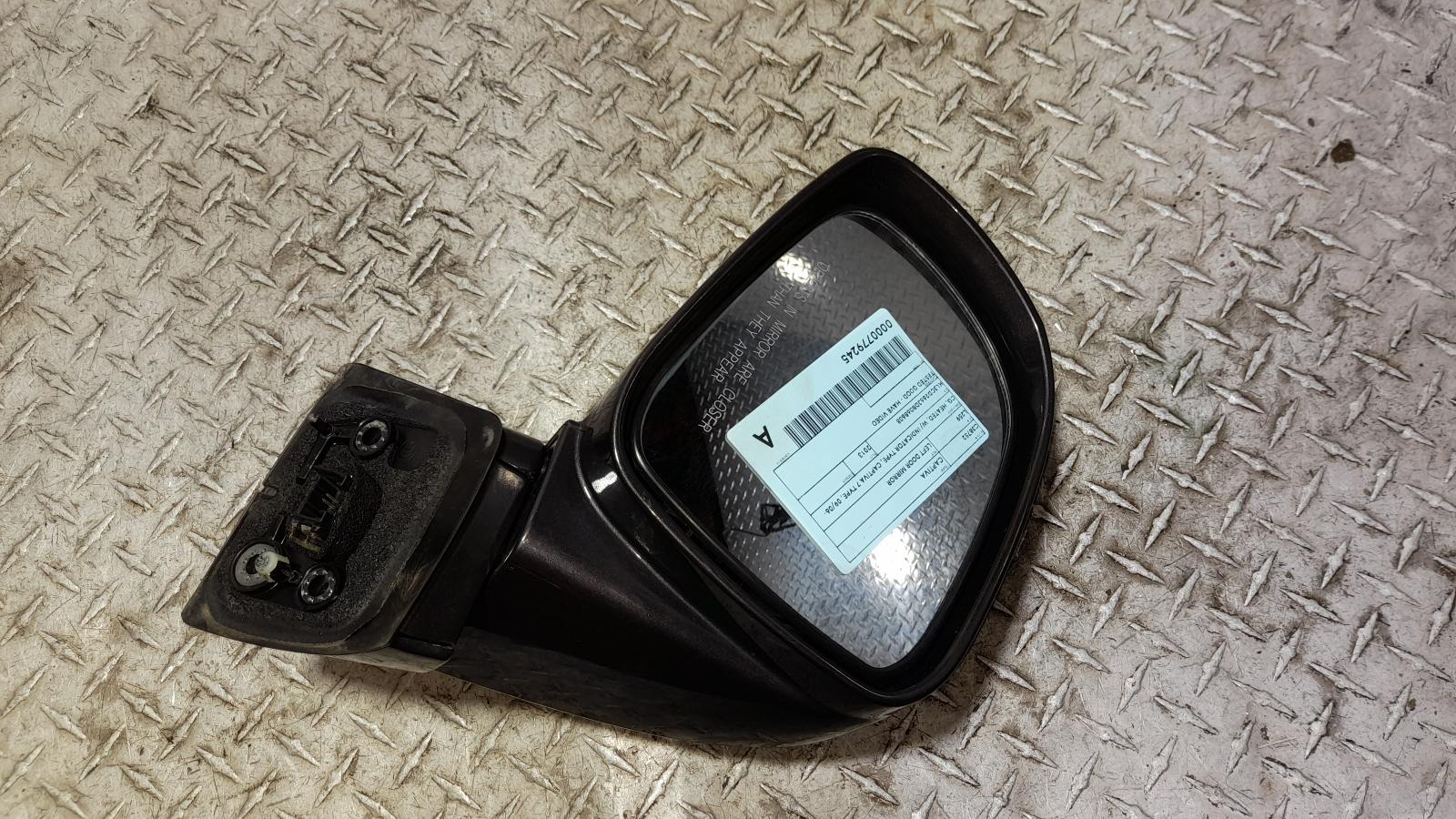 View Auto part Left Door Mirror Holden Captiva 2013