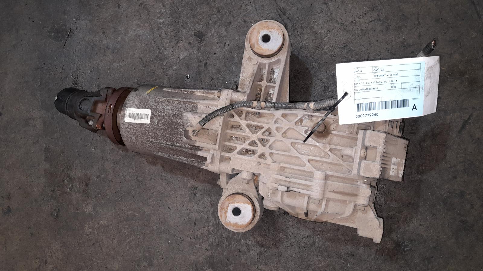 View Auto part Differential Centre Holden Captiva 2013