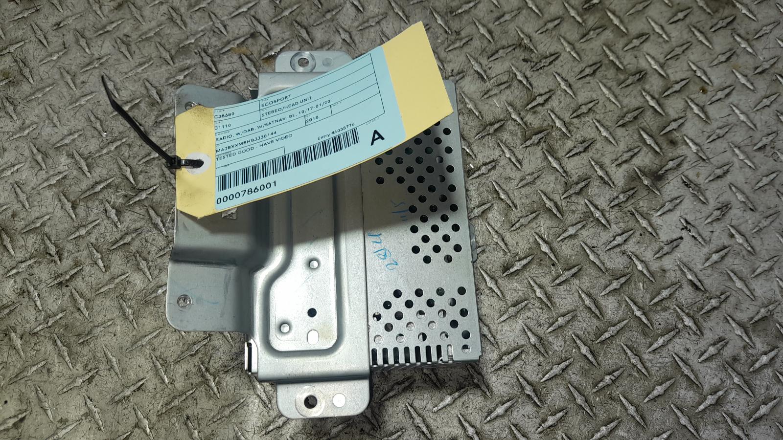 View Auto part Radio/Cd/Dvd/Sat/Tv Ford Ecosport 2018