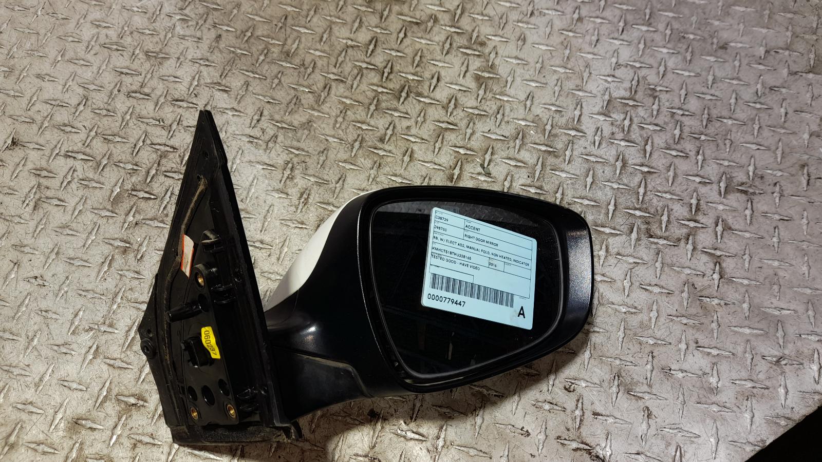 View Auto part Right Door Mirror Hyundai Accent 2016