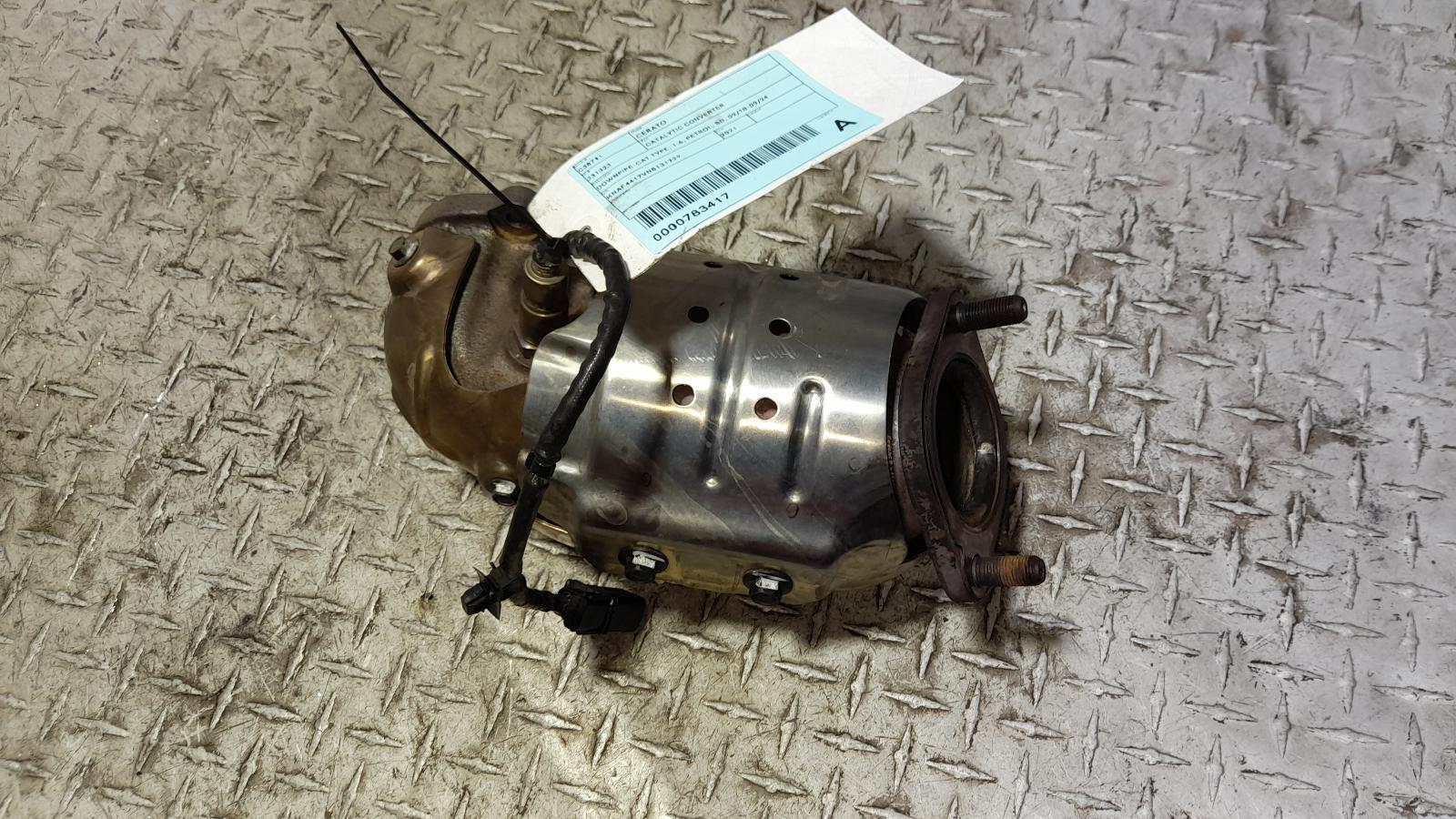 View Auto part Catalytic Converter Kia Cerato 2021