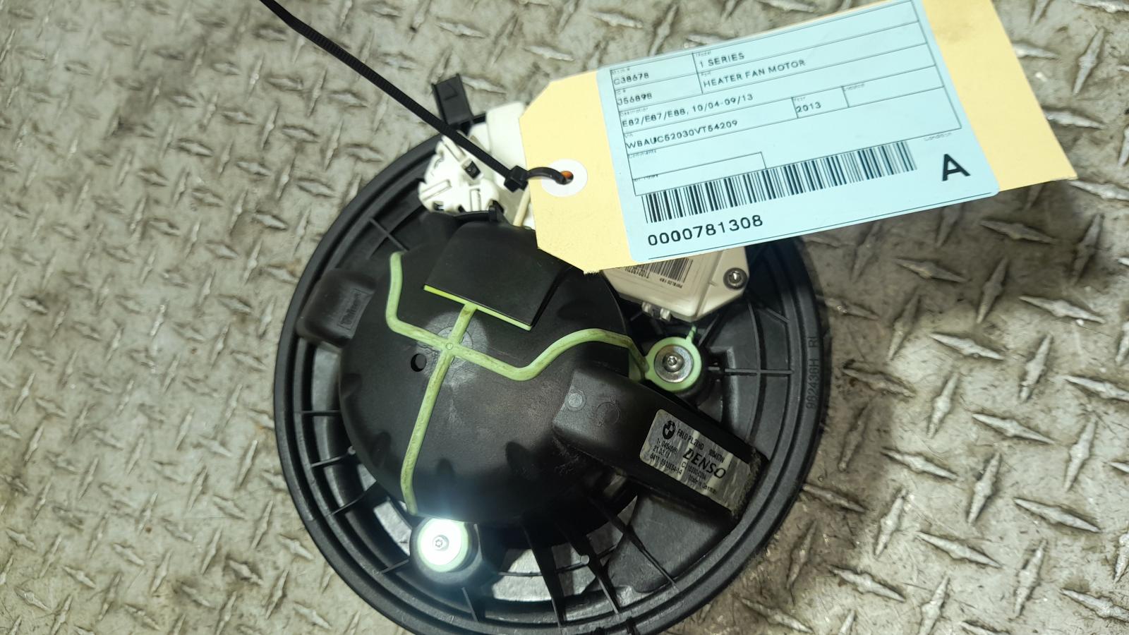 View Auto part Heater Fan Motor Bmw 1 Series 2013