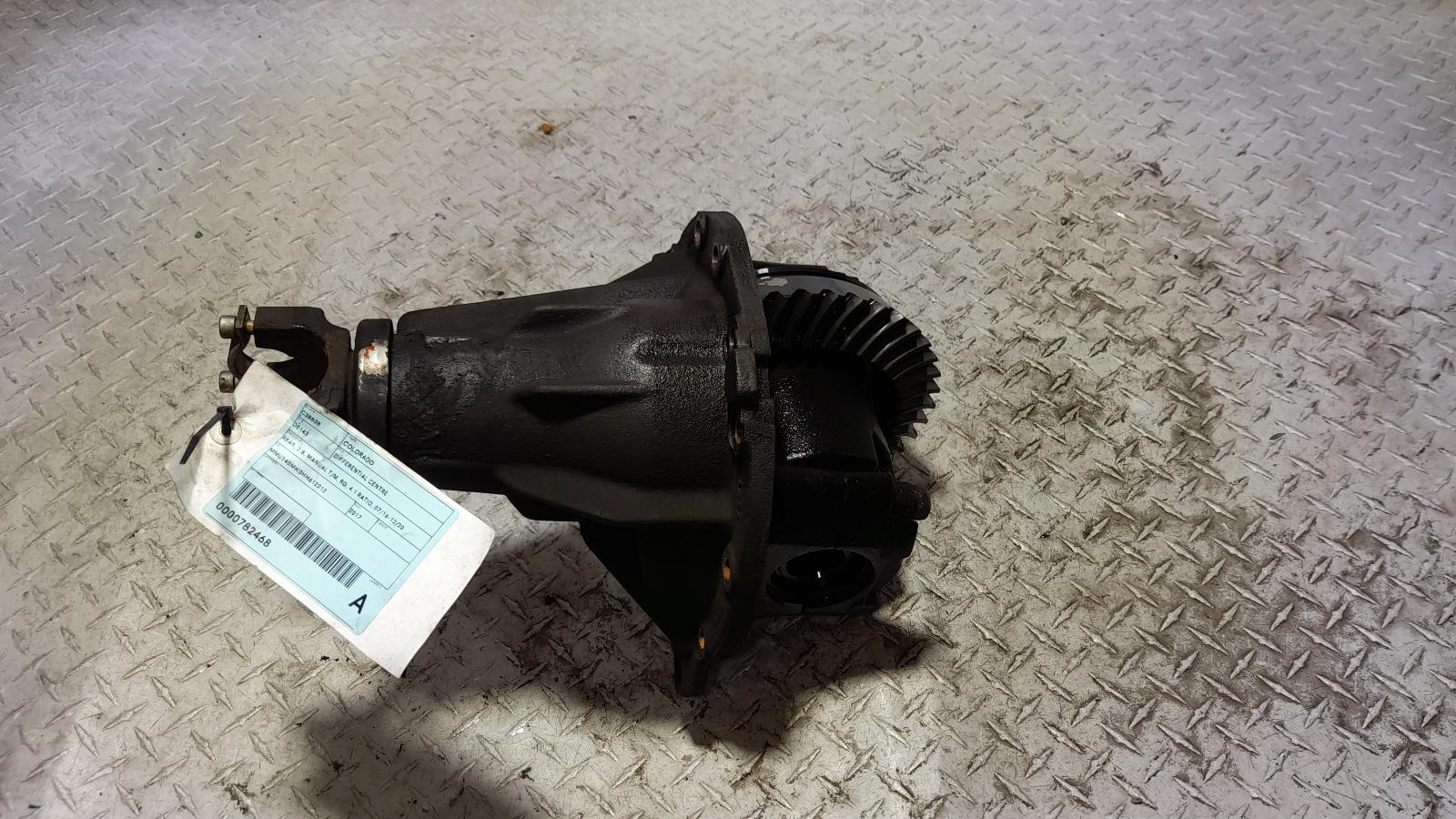 View Auto part Differential Centre Holden Colorado 2017