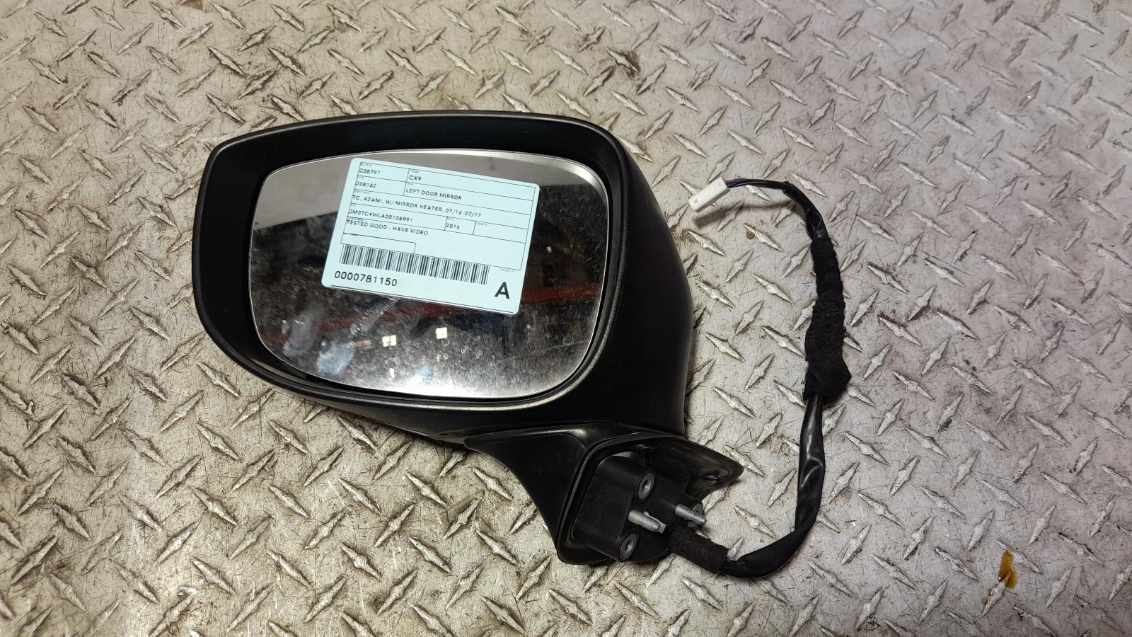 View Auto part Left Door Mirror Mazda Cx9 2016