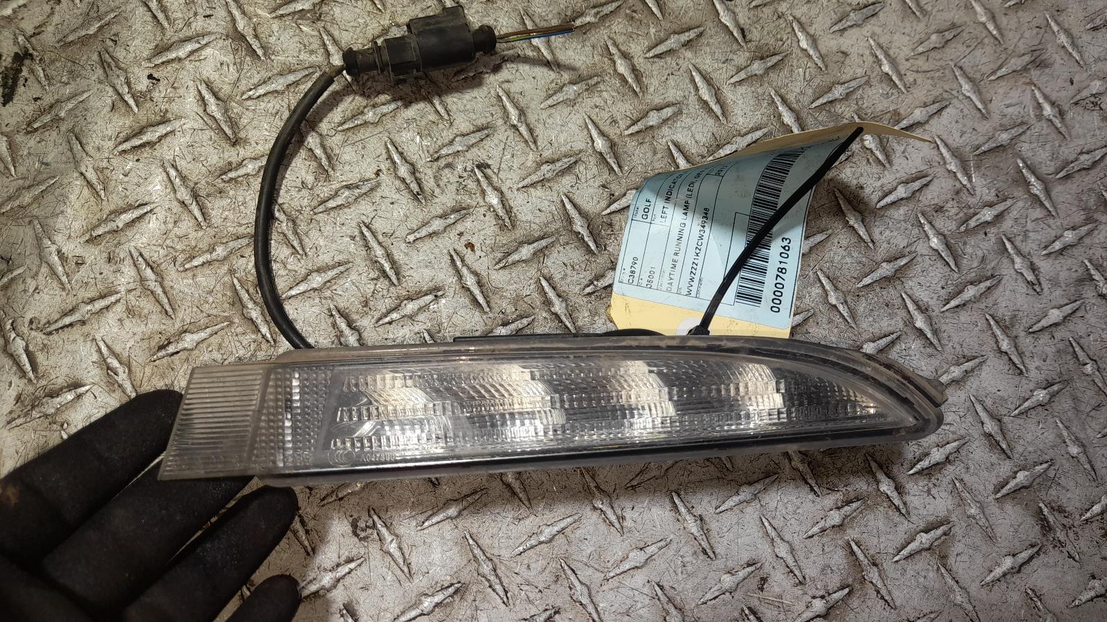 View Auto part Left Indicator/Fog/Side Volkswagen Golf 2012