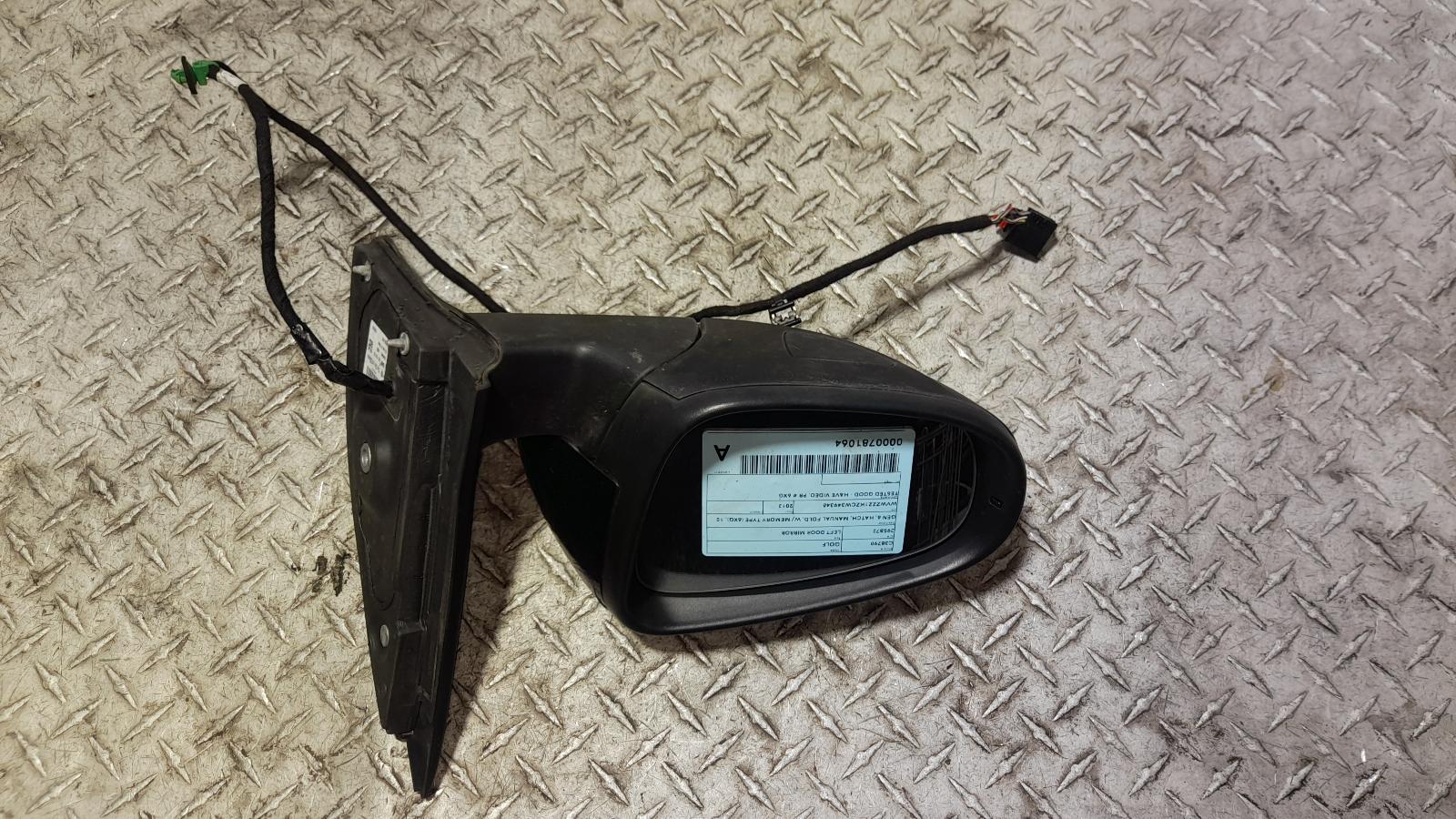 View Auto part Left Door Mirror Volkswagen Golf 2012