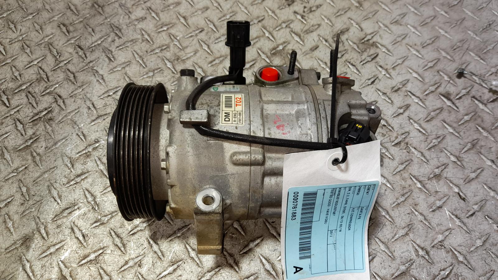 View Auto part A/C Compressor Hyundai Santa Fe 2012