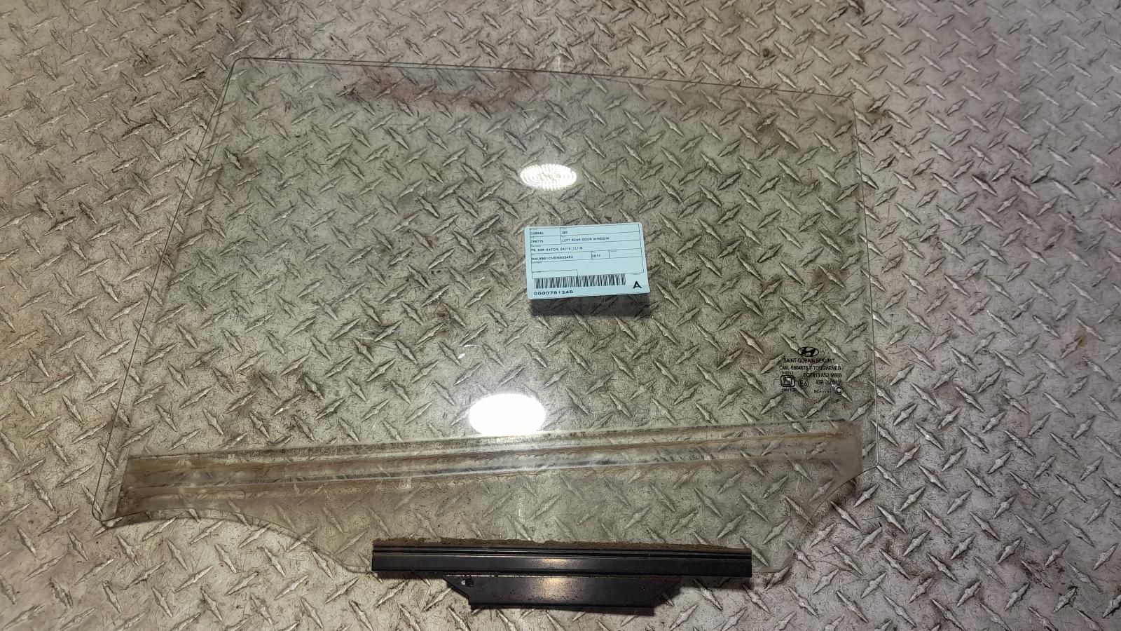 View Auto part Left Rear Door Window Hyundai I20 2012