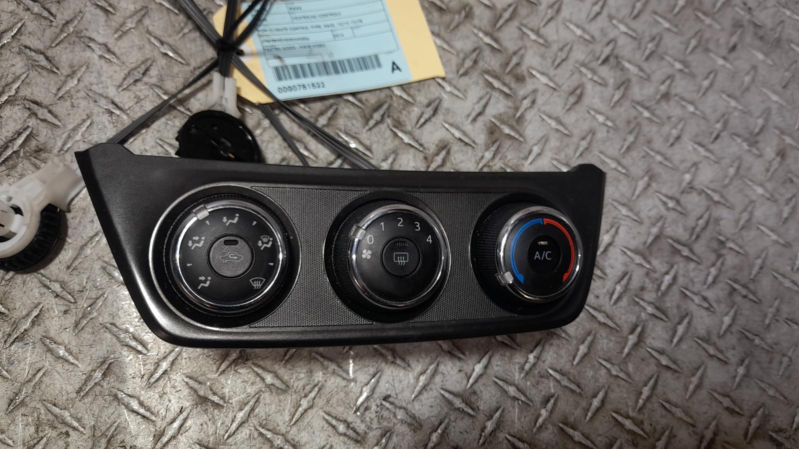 View Auto part Heater/Ac Controls Toyota Rav4 2014