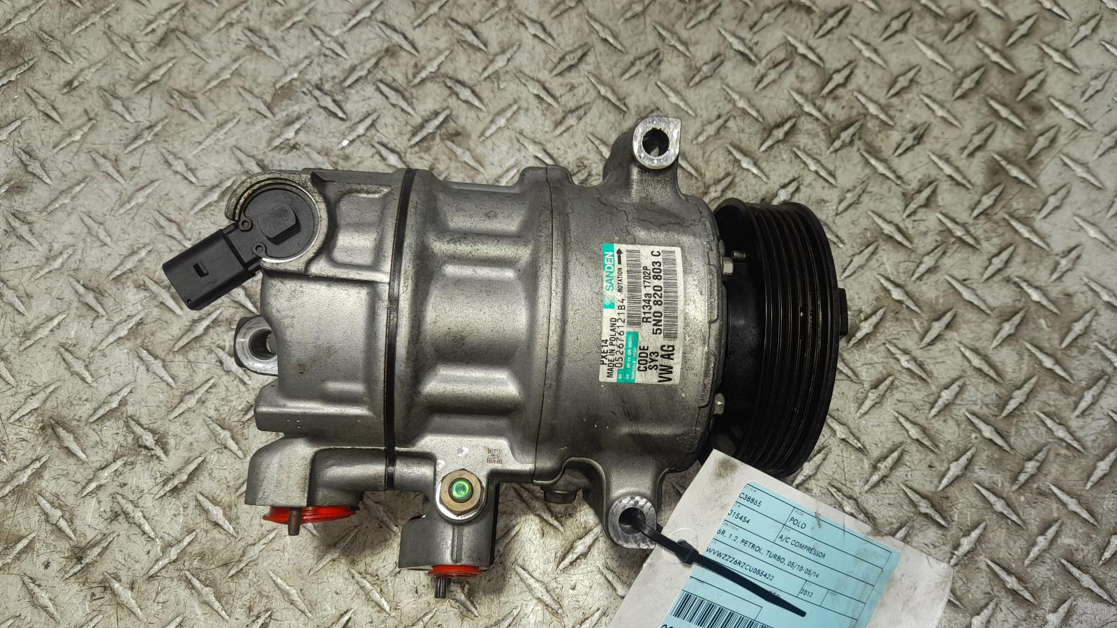 View Auto part A/C Compressor Volkswagen Polo 2012