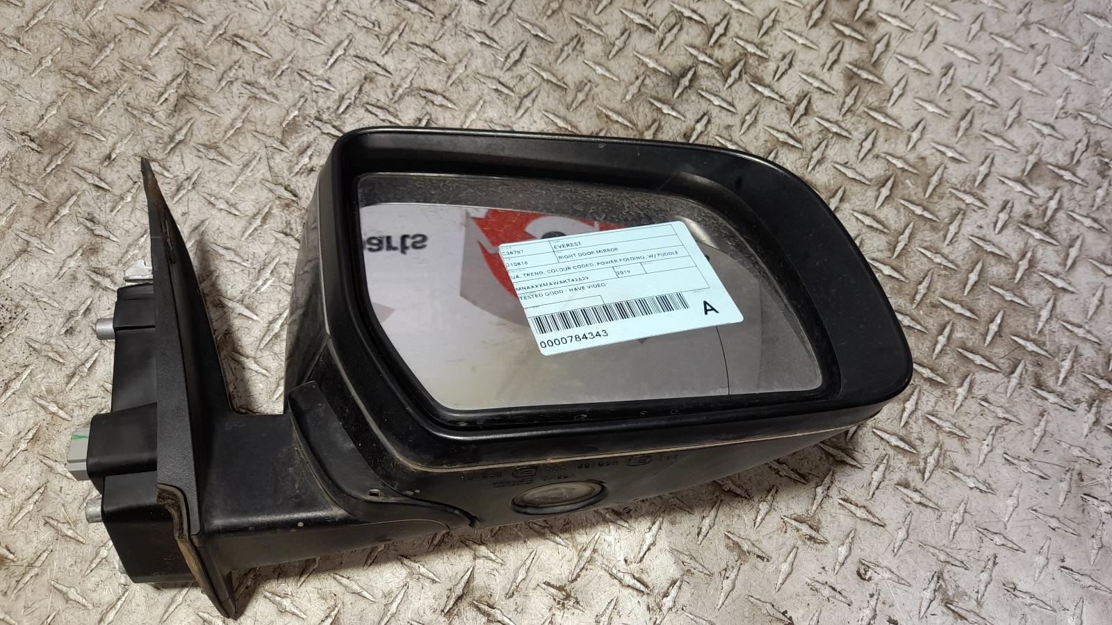 View Auto part Right Door Mirror Ford Everest 2019