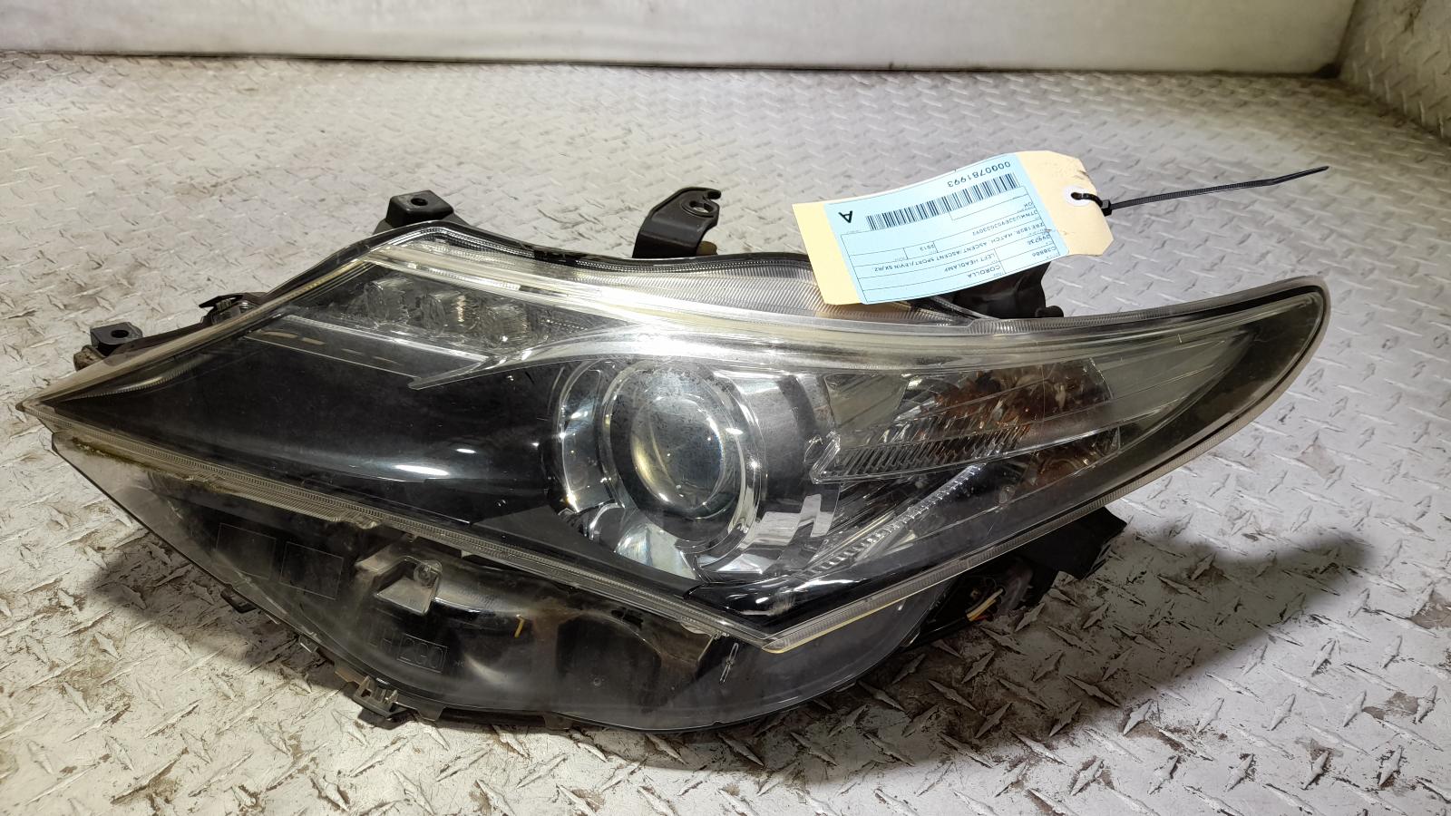View Auto part Left Headlamp Toyota Corolla 2013