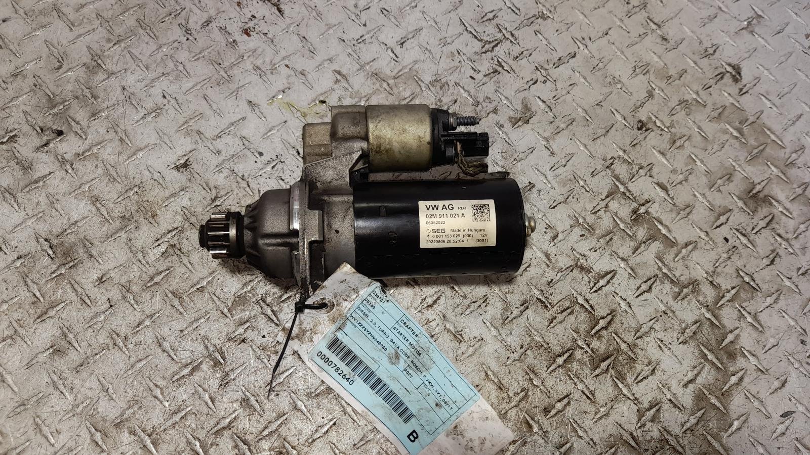 View Auto part Starter Volkswagen Crafter 2022