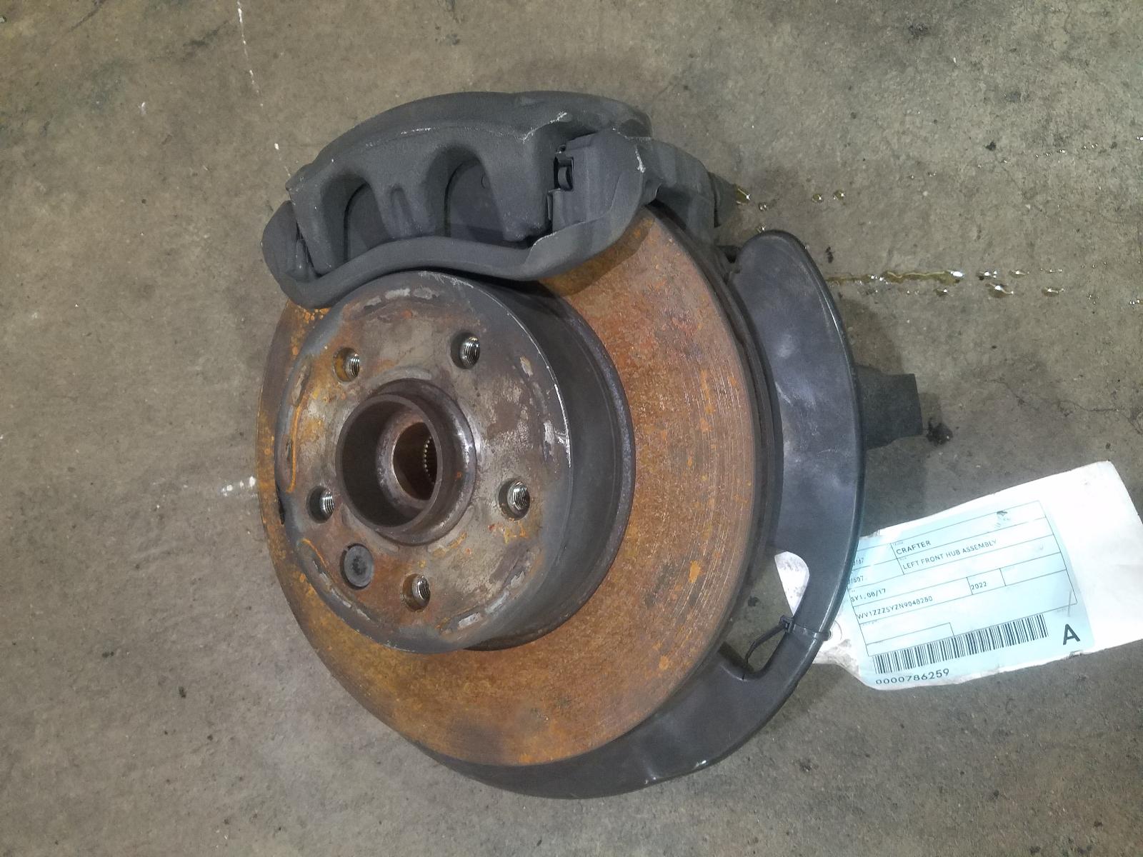 View Auto part Left Front Hub Assembly Volkswagen Crafter 2022