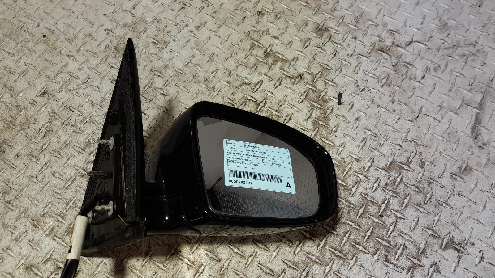 View Auto part Right Door Mirror Nissan Pathfinder 2015