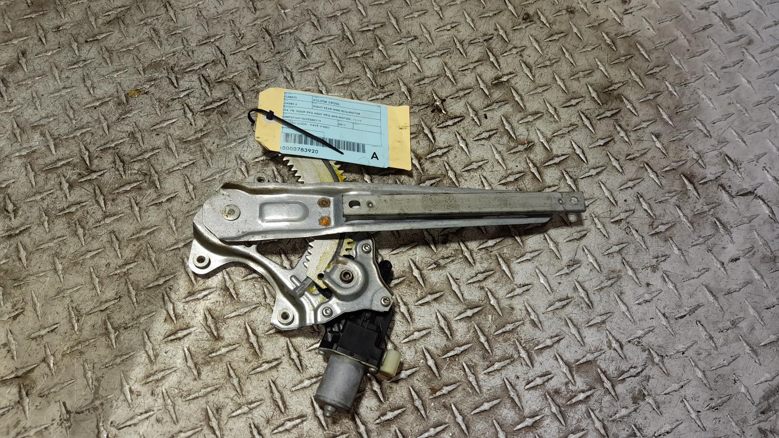 View Auto part Right Rear Wnd Reg/Motor Mitsubishi Eclipse Cross 2017