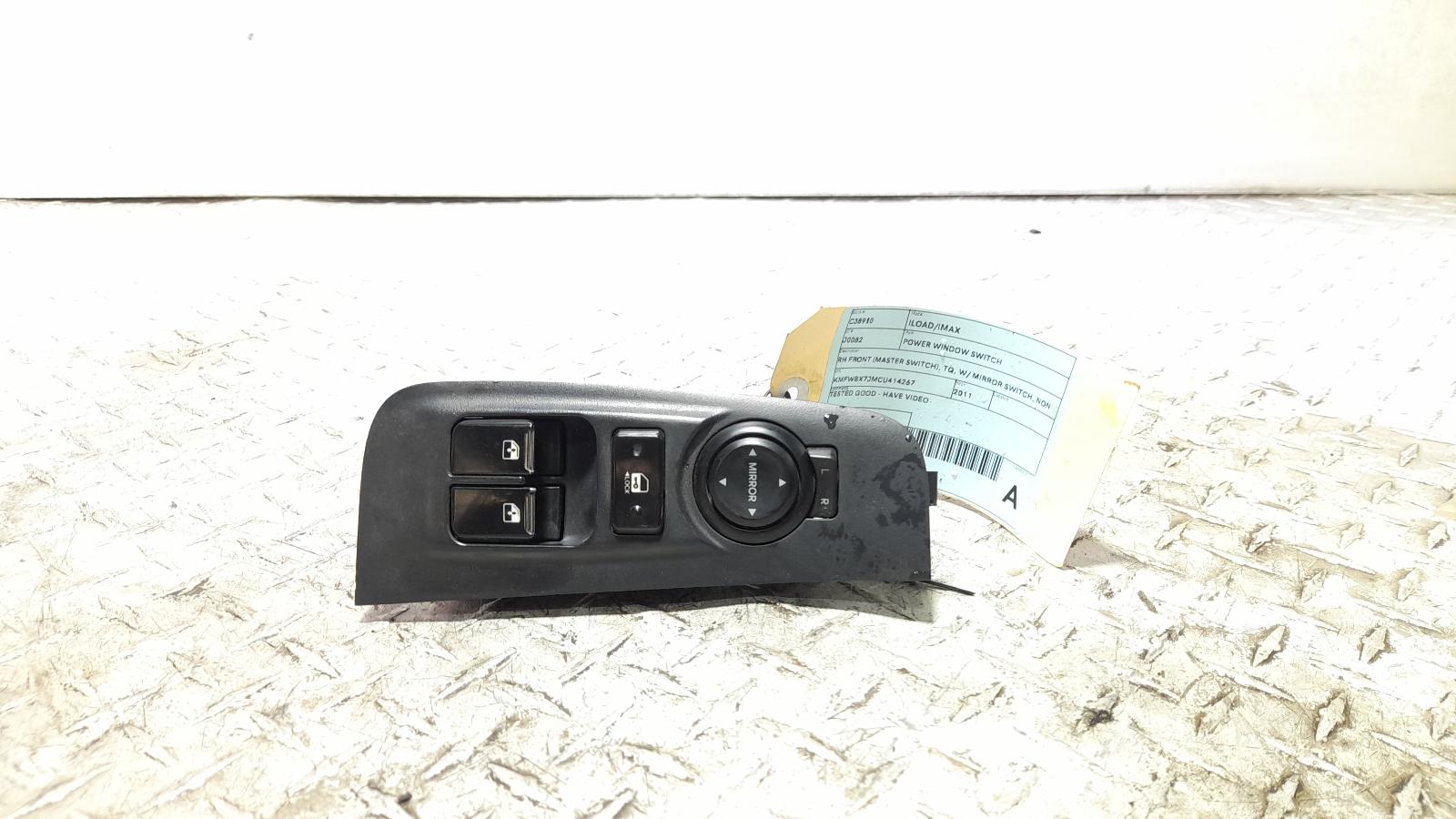 View Auto part Pwr Dr Wind Switch Hyundai Iload/imax 2011