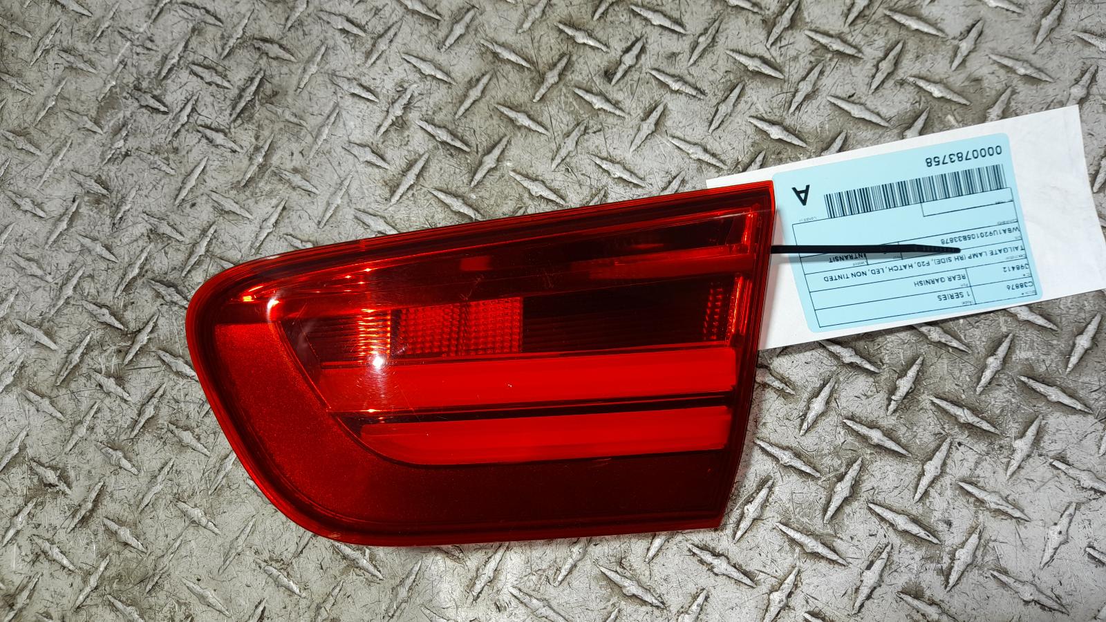 View Auto part Rear Garnish Bmw 1 Series 2015