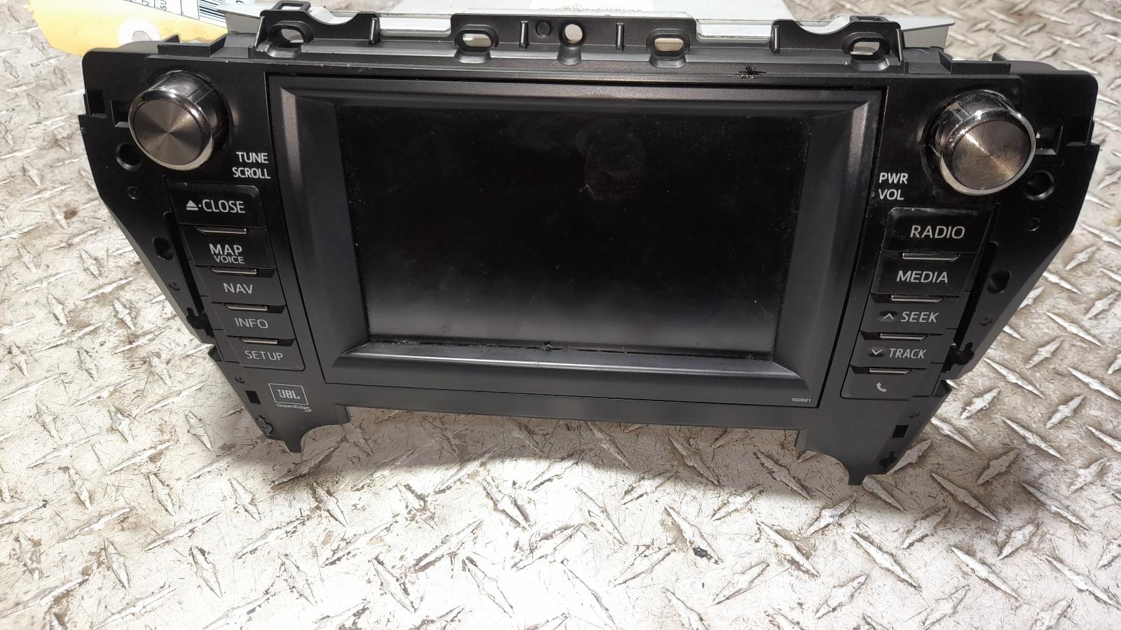 View Auto part Radio/Cd/Dvd/Sat/Tv Toyota Aurion 2012