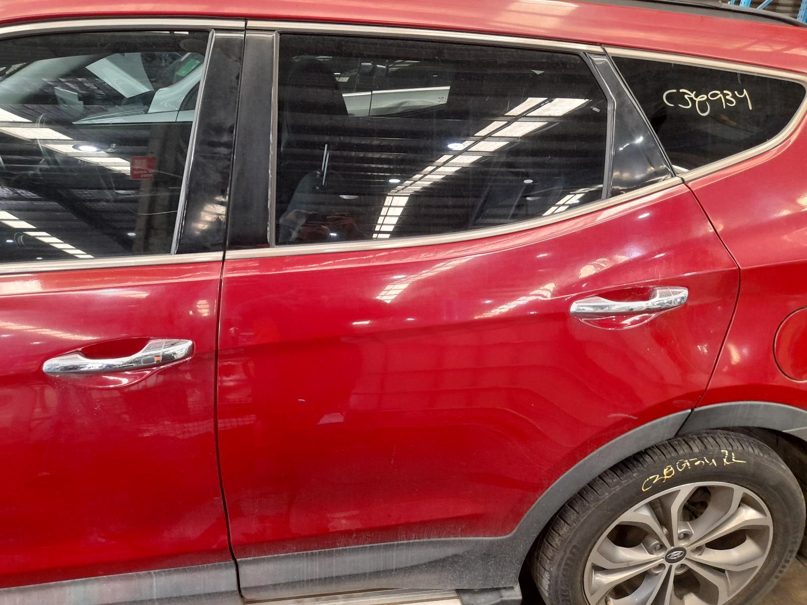 View Auto part Left Rear Door Window Hyundai Santa Fe 2014