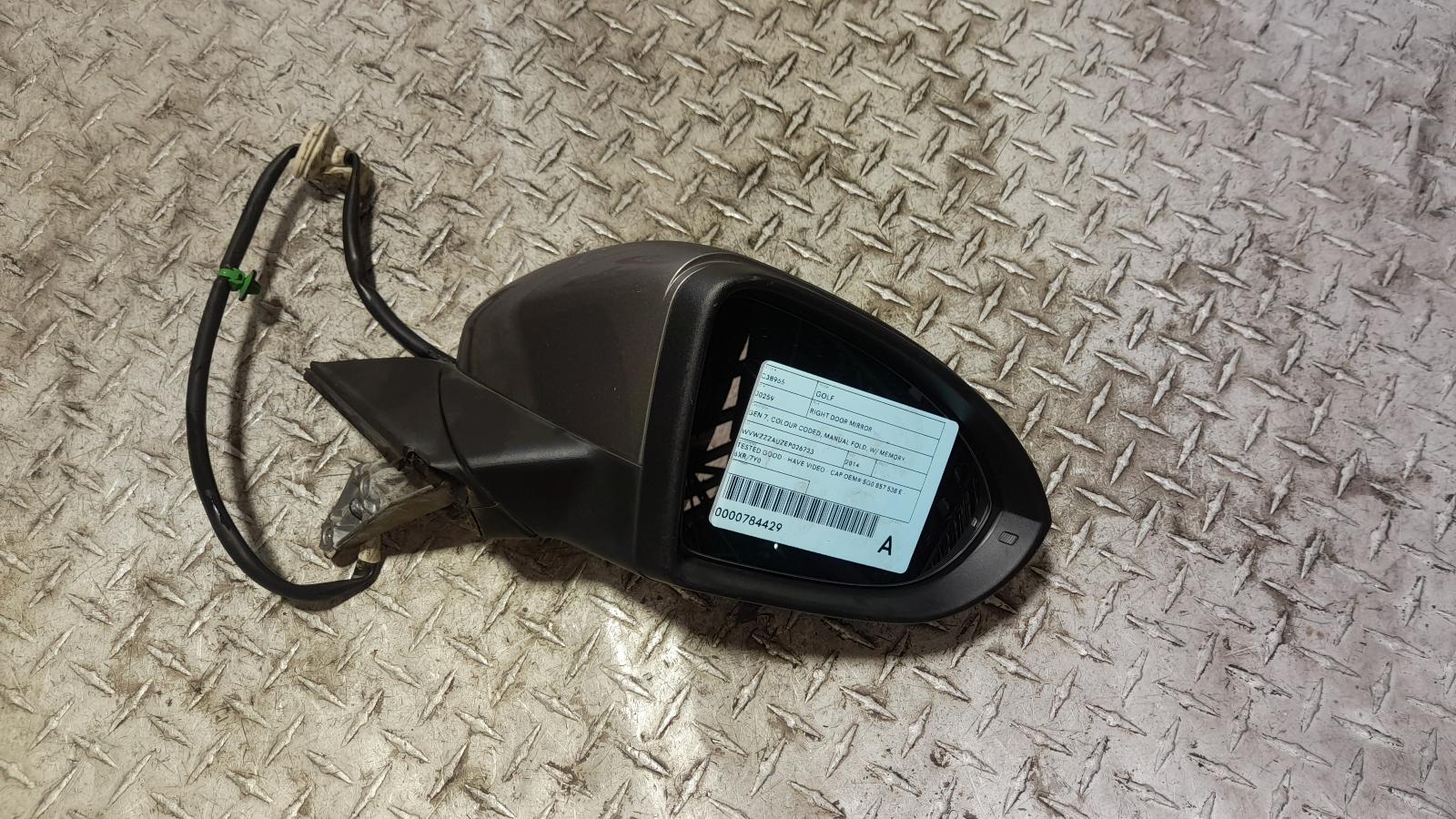 View Auto part Right Door Mirror Volkswagen Golf 2014