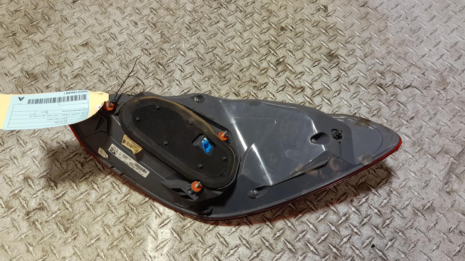 View Auto part Left Taillight Mercedes C Class 2014