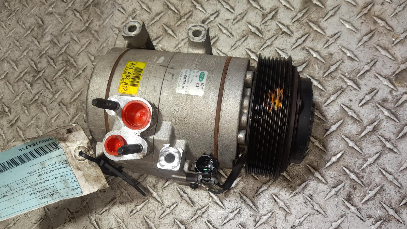 View Auto part A/C Compressor Hyundai Iload/imax 2015