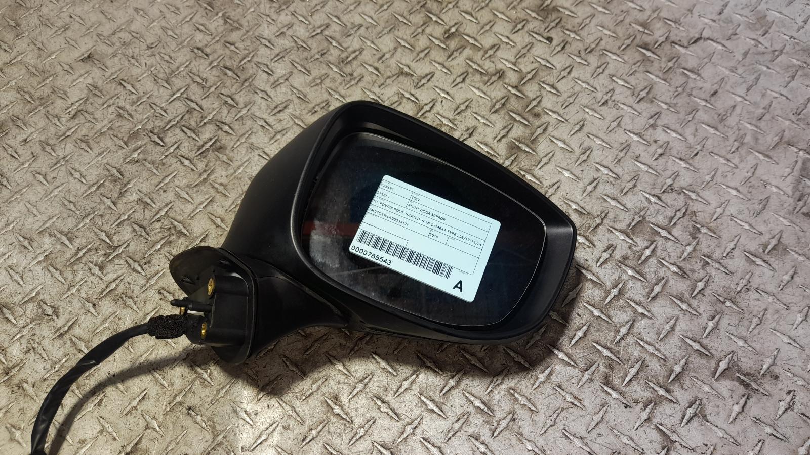 View Auto part Right Door Mirror Mazda Cx9 2019