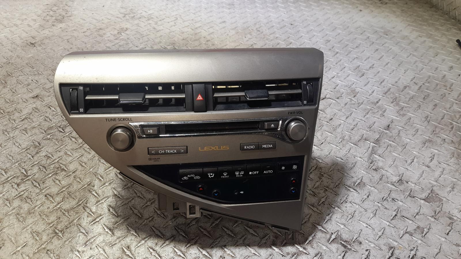 View Auto part Radio/Cd/Dvd/Sat/Tv Lexus Rx Series 2013