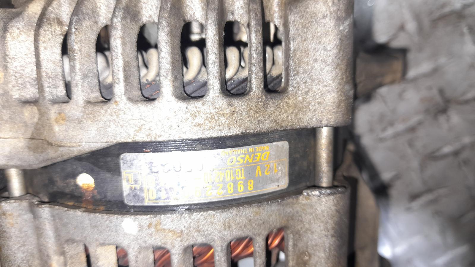 View Auto part Alternator Isuzu Dmax 2013