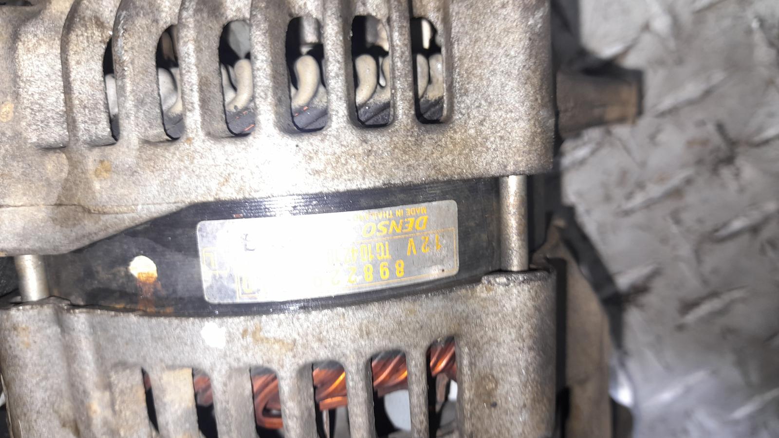 View Auto part Alternator Isuzu Dmax 2013