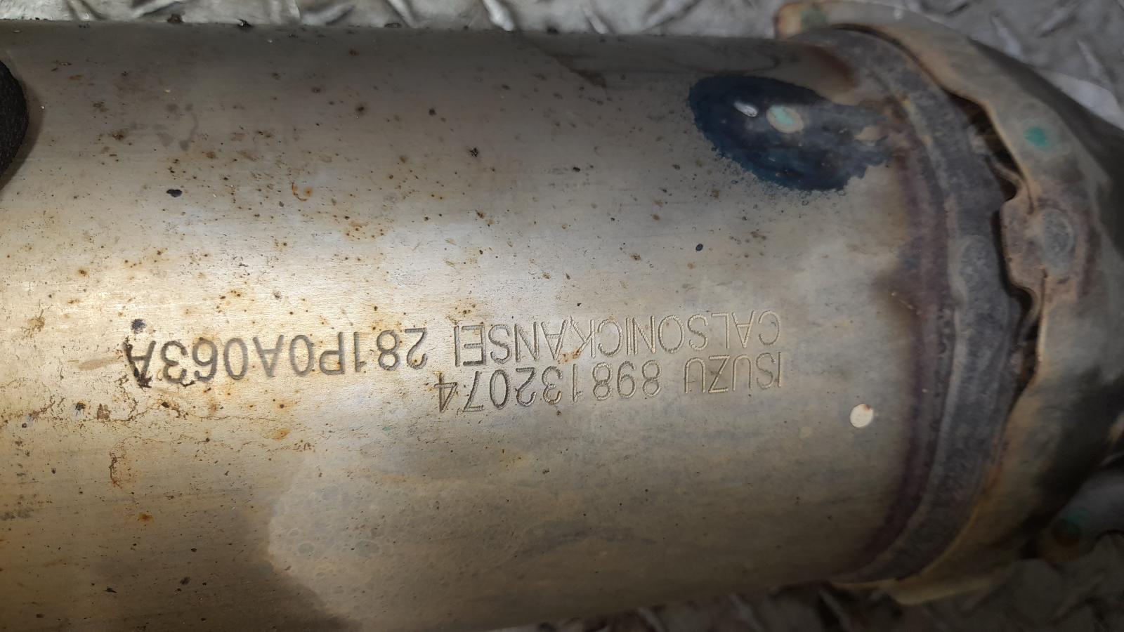 2013 Isuzu Dmax Catalytic Converter View Auto part Catalytic Converter Isuzu Dmax 2013