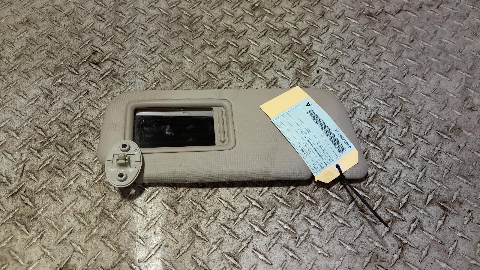 View Auto part Sunvisor Toyota Corolla 2015