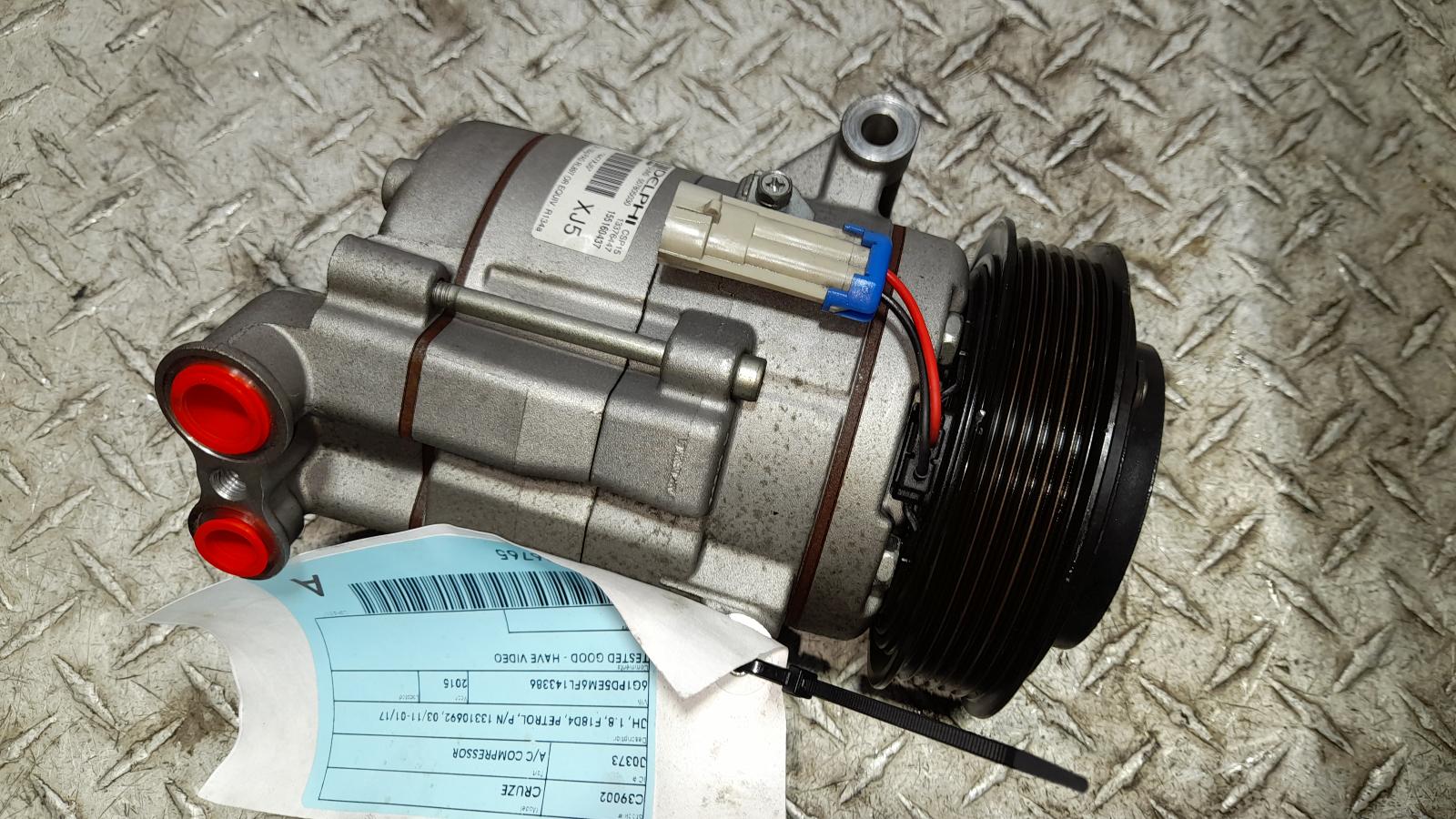 View Auto part A/C Compressor Holden Cruze 2015