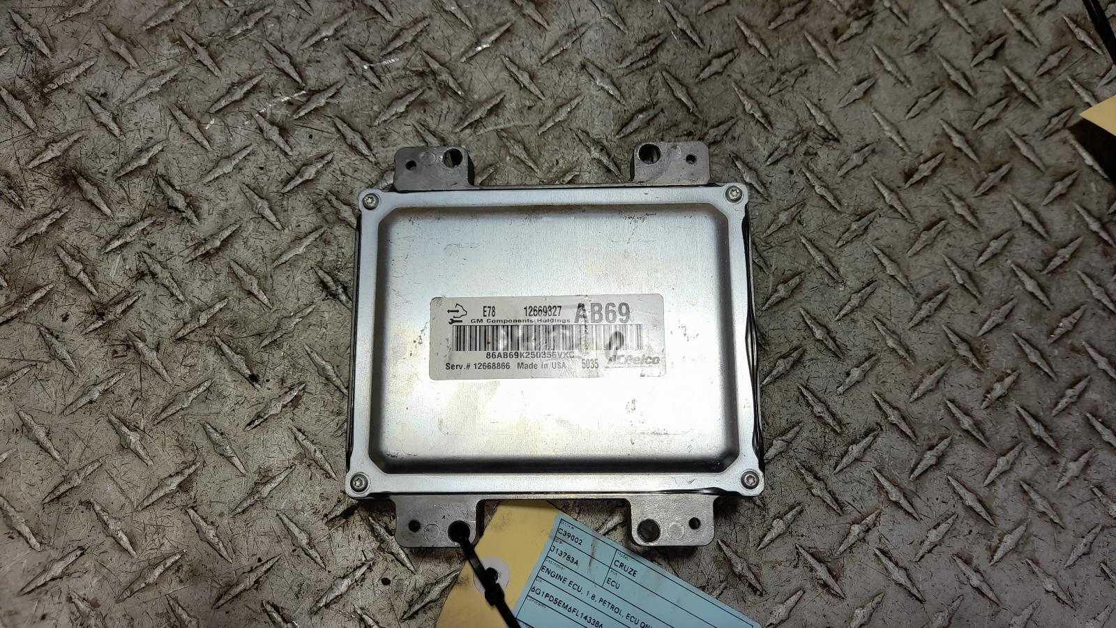 View Auto part Ecu Holden Cruze 2015