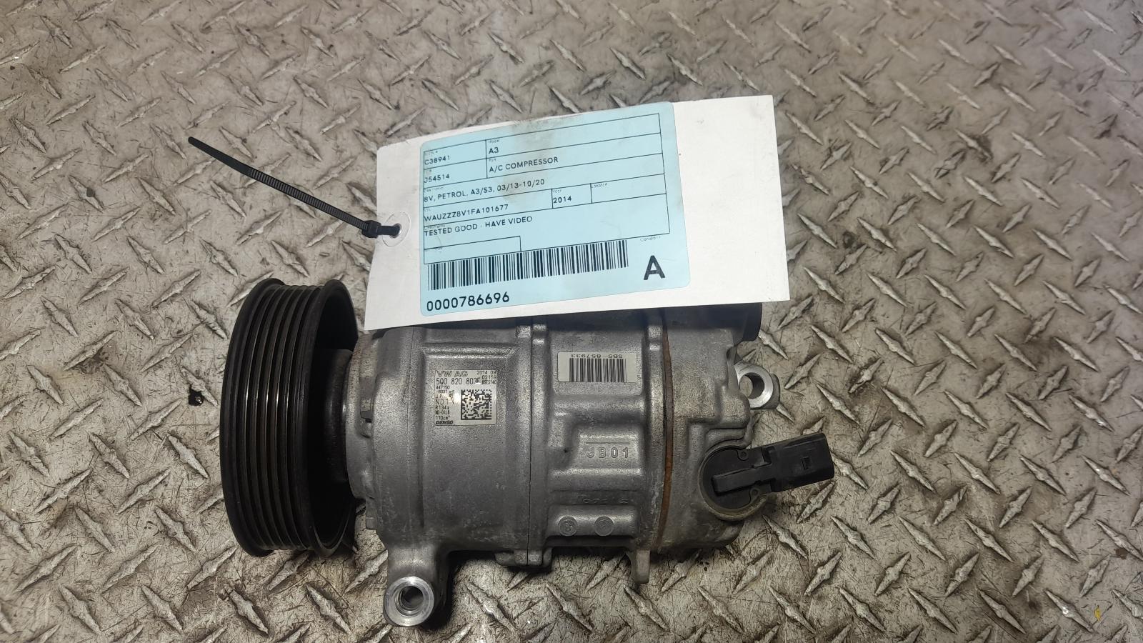 View Auto part A/C Compressor Audi A3 2014