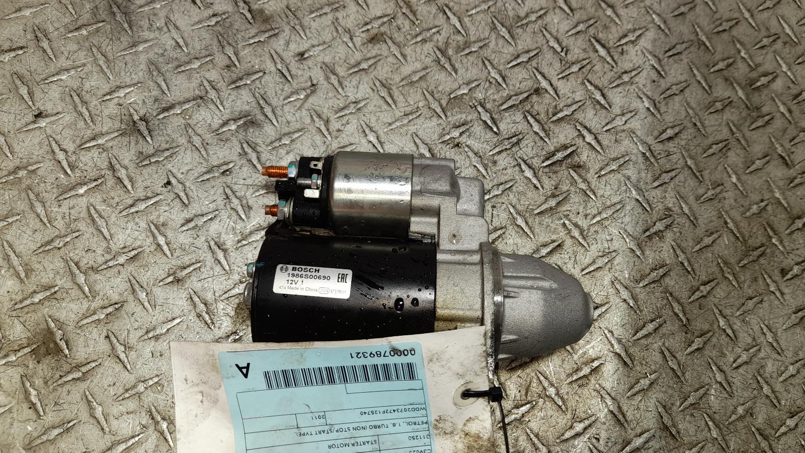 View Auto part Starter Mercedes E Class 2011